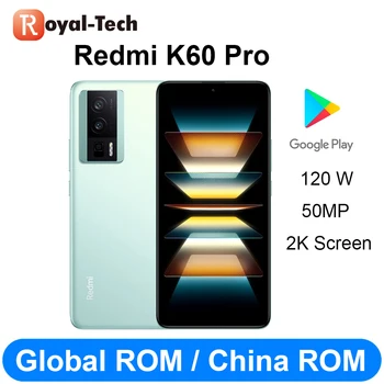 Original Xiaomi Redmi K60 Pro 5G Smartphone Snapdragon 8+ 6.67