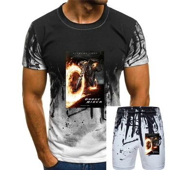 Ghost Rider Película Mens T-Shirt Hombres Streetwear 2020 Camisetas De Moda 2020 Camiseta 100% Algodón T-Shirts Ropa De Hombre