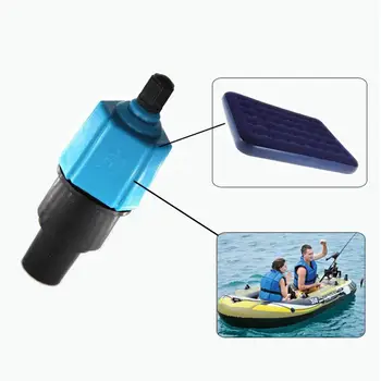 Funcional Coche Compresor Inflable Bomba Inflable Barco Kayak Adaptador de Colchón,Natación, Inflados Juguetes de Piscina