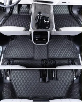 Buena calidad! Especiales de coche alfombras de piso para el Lincoln Navigator 7 asientos 2023-2018 impermeable duradera alfombras,gastos de envío Gratis