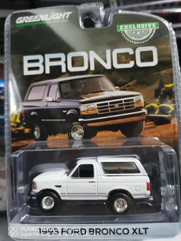 GREENLIGHT 1:64 de 1993 Ford Bronco XLT Colección de fundición de aleación modelo de coche de la decoración de regalo