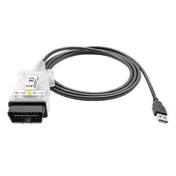 KDCAN de Diagnóstico del Coche de Cable OBD2 Interfaz USB Con Interruptor de Coche de Datos de Escáner Herramienta Conveniente Para el Uso FT245RL Chip