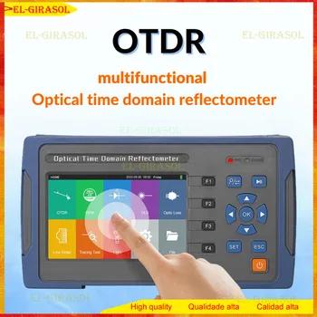 Pantalla Táctil HD de OTDR 60 km de Fibra Óptica Tester Con OPM/MCO/VFL AUA-600A/600U/601A/601U/616A/616U de Fibra Óptica Reflectómetro