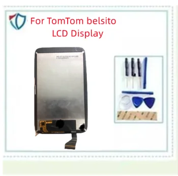 Original del LCD de 7 pulgadas Con pantalla Táctil Para TomTom belsito Pantalla LCD Pantalla Digitalizador Panel de Vidrio Frontal