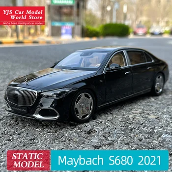 Casi Reales AR 1/18 Mercedes Maybach Clase S-S680 2021 modelo de coche Limitada de la colección personal de la empresa de regalo de la pantalla