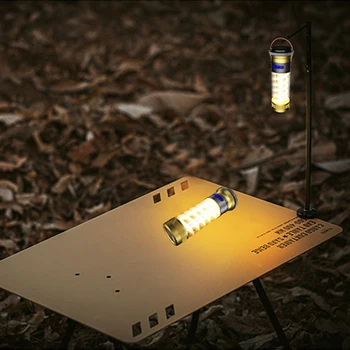 XPG Luz de Camping Paso de la Atenuación de LED Camping Linterna de 2000mAh Tipo C, USB Recargable para la Pesca de la Noche de Emergencia