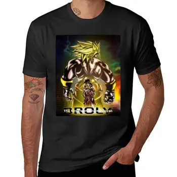 Nueva Broly - La Increíble Legendario Saiyajin T-Shirt camisetas divertidas ropa de verano Blusa de entrenamiento para hombre camisetas