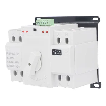 Doble de Potencia Interruptor de Transferencia Automática Eléctrica 230V Conmutador Selector de Centros Comerciales