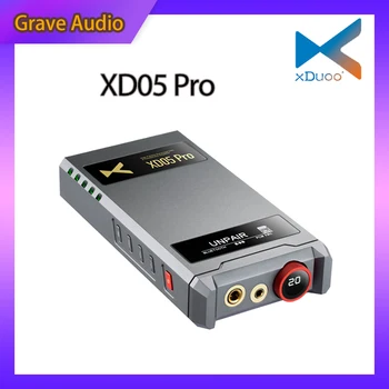 XDUOO XD05 Pro Amplificador de Auriculares ES9039SPRO Portátil Completo Equilibrado DAC Doble Pantalla de 4.4 Equilibrada USB APLICACIONES de Decodificar
