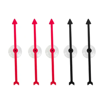 Manualidades Juguetes de Juego de Ruleta de Plástico Flecha Hilanderos de la Copa de Succión de la Junta de Flecha 5 Colores de los Juguetes por Parte de la Escuela a Casa Usingboard Spinner