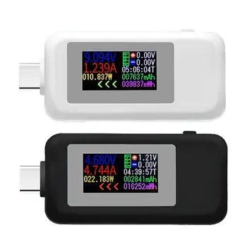 De tipo C, USB Probador de KWS-1902C y Probador de Corriente de Batería Móvil Detector de