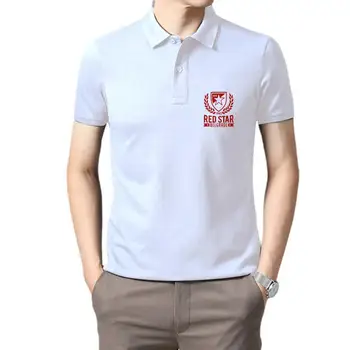 2019 Verano Del Estrella Roja De Belgrado, Serbia T-Shirt 100% Algodón Puro Manga Corta De La Camiseta Masculina De Alta Calidad Camiseta De Talla Plus