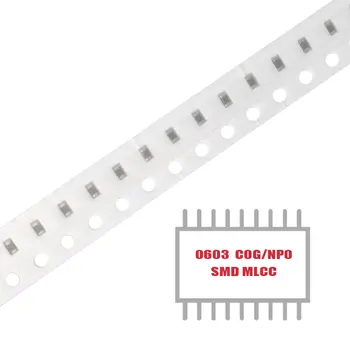 MI GRUPO 100PCS SMD MLCC CAP CER 1200PF 50V X7R 0603 de Montaje en Superficie Multicapa Condensadores de Cerámica en Stock