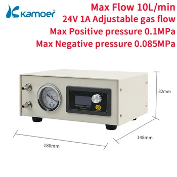 Kamoer 0-10 L/min KCVP libre de Aceite Diafragma de la Bomba de Vacío 24V Motor BLDC Presión Negativa 0.085 Mpa Bomba de Succión para Análisis de Laboratorio