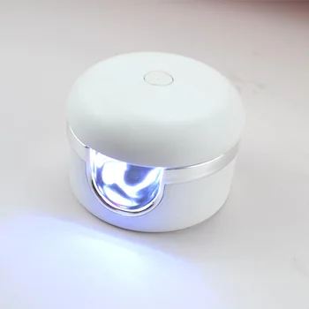 pequeño mini secador uv de la lámpara del led inalámbrico recargable uv uñas de gel polaco lámpara de gel esmalte de uñas secador
