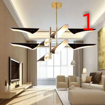 Europea 10498 estilo sala de estar de la lámpara, comedor lámpara, simple y de ambiente moderno, lujoso mosquito prueba de lámparas