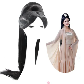 Nuevo Diseño de la dinastía Tang, la Emperatriz Pelo de la cabeza cubierta de estilo antiguo de la fotografía de halloween cospay sombreros Tradicionales de la Antigua China