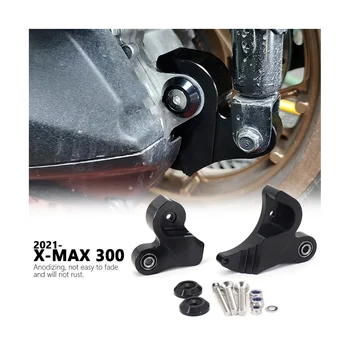 Accesorios de la motocicleta Amortiguador Trasero Bajar el Kit para YAMAHA X-MAX 300 X MAX300 XMAX300 XMAX 300 2021 2022(Negro)