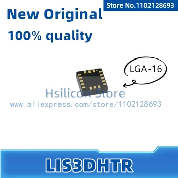 (2 PCS/lot) 100% Originales En Stock : LIS3DHTR ，sensor de Movimiento，LGA-16