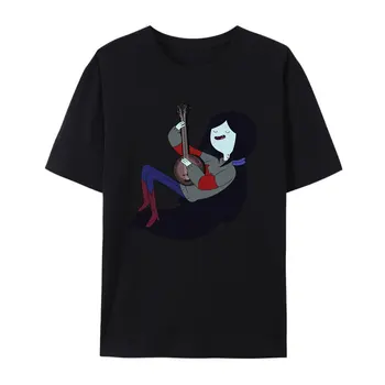 Divertido Marceline Anime de Impresión de la Camiseta para Hombre Mujer Vampiro la Reina Vive En Dulces Taberna Estética Camiseta Hip-hop Hipster Streetwear