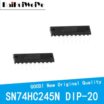 10PCS/LOT SN74HC245N 74HC245N HD74HC245N 74HC245 DIP-20 Cuádruple Amplificador Operacional Nuevos de Buena Calidad Chipset