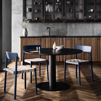 Moderno Diseñador de Ropa de Cinta de lujo Silla de Comedor de la moda Nórdica Relajarse Restaurante Presidente cadeira los Muebles para la cocina HY