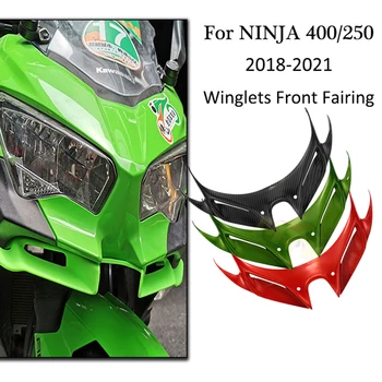 PARA KAWASAKI ninja 400 ninja400 NINJA 400 ninja 250 NINJA 250 Winglets Carenado Delantero Neumático de la Punta del Ala Ala Protectora Cubierta