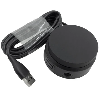 Controlador USB Cable Negro del Controlador USB Cable Para A10 A40 QC35II QC45 Auriculares Micphone/Control de Volumen
