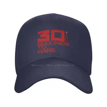 30 Seconds To Mars Logotipo Gráfico Impreso el Logotipo de la Marca de Alta calidad del Dril de algodón gorra de Punto sombrero de la gorra de Béisbol