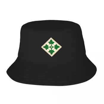 Nuevo Ejército - 4ª División de Infantería wo Txt Sombrero de Cubo de Snap Back Sombrero de Golf de Lujo Cap Sombrero Masculino de la Mujer