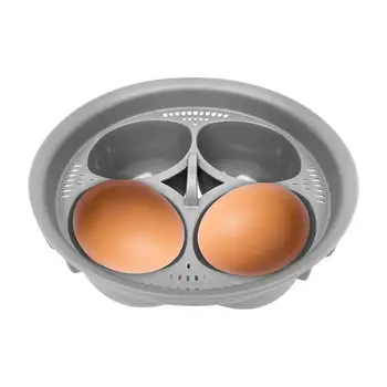 Cocer huevos Multi-función para cocer Huevos Durante 4 Huevos Rápida de Huevo de los Aparatos de Cocina de disco Duro De Huevo Hervido los Huevos Revueltos y Tortillas
