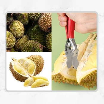 Durian Abridor de la Herramienta de Agarre Cómodo Peeling Suave de Grado de Alimentos Manual de Durian los Bombardeos de la Máquina para el Hogar Cocina Regalos de Cocina