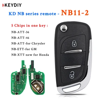 KEYDIY Universal Multi-funcional de las teclas del control Remoto NB-Serie NB11-2 para KD900 KD-X2 KD-MAX Todas las Funciones Fichas en Una Clave DS Estilo