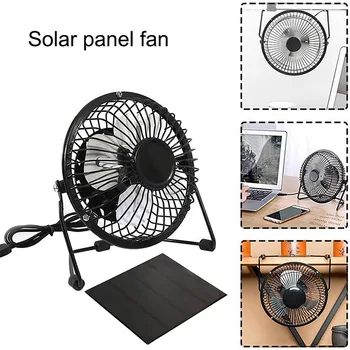 Panel Solar portátil Ventilador de extracción de Aire, Hogar de Enfriamiento Grande Espacio extractor de aire para Baño y Cocina de Uso