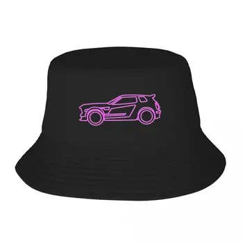 Nueva Fennec Neón (Debe comprar en negro para aumentar el brillo) Sombrero de Cubo de la Vendimia de la Playa de Hat Chica de los Hombres