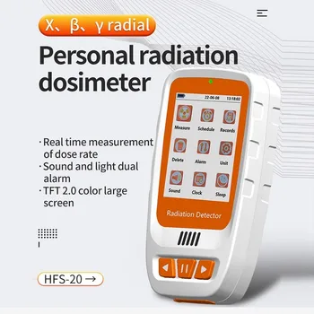 HFS-20 Nuclear Detector de Radiación de la TC/X/Y Ray de la Radiactividad Personal de la Dosis de Alarma Contador Nuclear de Alcantarillado de aguas Residuales de Detección de