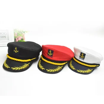 Adultos De Alta Calidad, Rumania Barco Yate Capitán De Barcos De Vestuario De La Marina De Marina Almirante Hat Cap