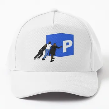 Logotipo de Pushin Brillante Gorra de Béisbol de la Navidad Sombreros de Playa, fiesta de la espuma derby sombreros sombrero de Mujer Sombreros DE los Hombres
