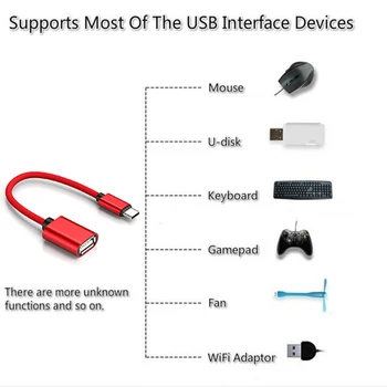 Cable Adaptador USB OTG USB Hembra A Micro USB Macho Conversor Micro USB OTG Adaptador Otg Cable Adaptador