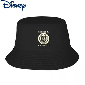 Disney Desgaste Sombrero de Cubo de MU Sello Oscuro Caso de Monsters Inc Sombrero de Panamá Unisex de Algodón Pescador Tapa Reversible Pescador Sombrero de Verano
