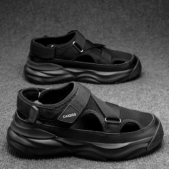 Los hombres Zapatos de los Hombres Cojín Sandalias de los Hombres Casual Zapatos de Playa al aire libre Impermeable antideslizante Sandalias de Deportes de Zapatos Casual Sandalen Heren
