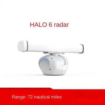 Halo3 4 6 Radar Marino De Compresión De Pulsos De La Cruz De La Barra De Estado Sólido Escáner De 72 Millas Náuticas