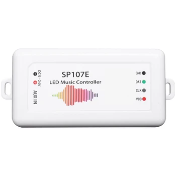 Controlador de LED, WS2812B WS2811 de Sincronización de Música Controlador de Bluetooth, iOS Android App de Smartphone de Control para WS2813 SK6812 SK6812-R