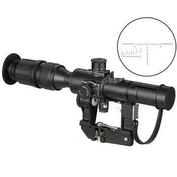 SVD 4x26 Riflescope Óptica de la Visión Para la Caza Verde Rojo de Punto accesorios de airsoft Táctico Alcance de la Vista