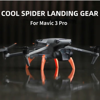 Para DJI Mavic 3 Pro Plegable Araña tren de Aterrizaje 42mm Mayor de Aterrizaje Trípode de Apoyo Drone Cardán de la Lente de la Guardia para Mavic 3 Pro