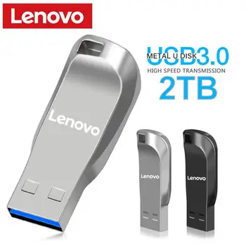 Lenovo 2TB Usb 3.0 Unidades de memoria Flash de Alta Velocidad del Metal Pendrive de 1 tb 512 GB, 256 GB Unidad Usb Portátil Impermeable de Memoria Usb Flash Disk