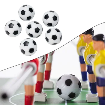 6pcs Tabla de Bolas de 32 mm 36 mm Mini Futbolín de Repuesto de Fútbol Juegos de Interior Fussball Flexible Capacitados Relajado Niños Niño Niños
