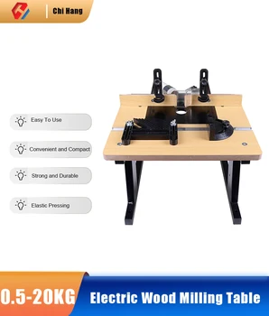 Eléctrico Fresado de Madera Invertida de la Tabla, el Recorte de la máquina, Multi-función de la carpintería de la tabla de máquina de grabado