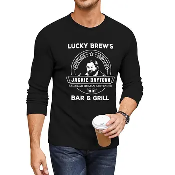 New Jackie de Daytona de la Suerte de Brew Bar y Grill de la Camisa - ¿Qué hacemos en las Sombras de Larga T-Shirt