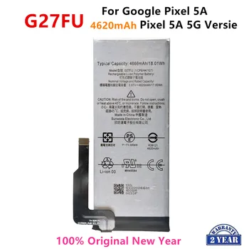 100% Original G27FU 4620mAh Reemplazo de la Batería Para Google Pixel 5A /Píxel 5A 5G Versie Genuino de la más Reciente Producción de las Baterías de los teléfonos